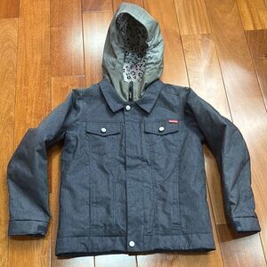 Burton Girls Snowboard Ski Dryride Insulated Jacket Coat size M(10-12)